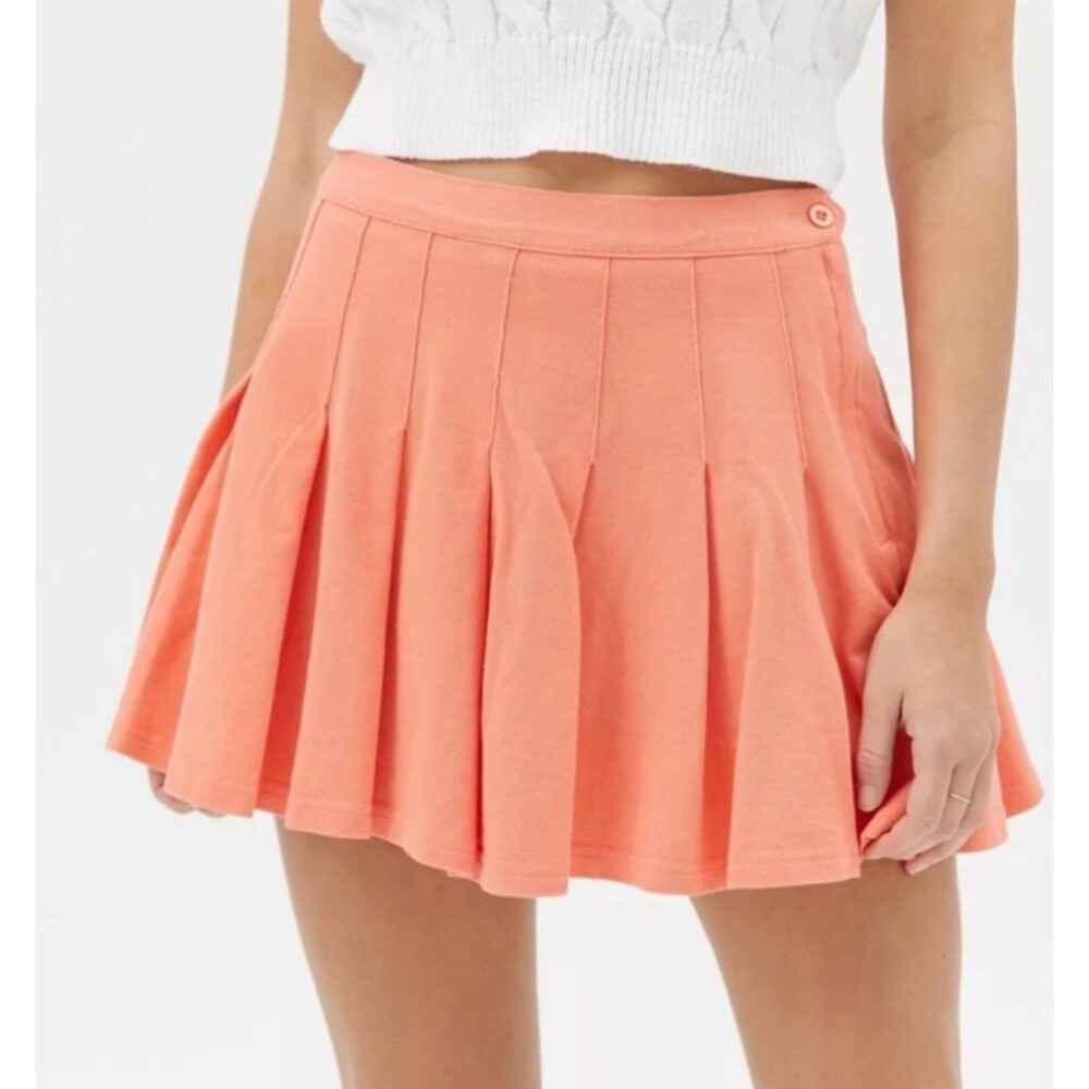 Urban Outfitters Tennis Pleated Mini Skirt Pink Large